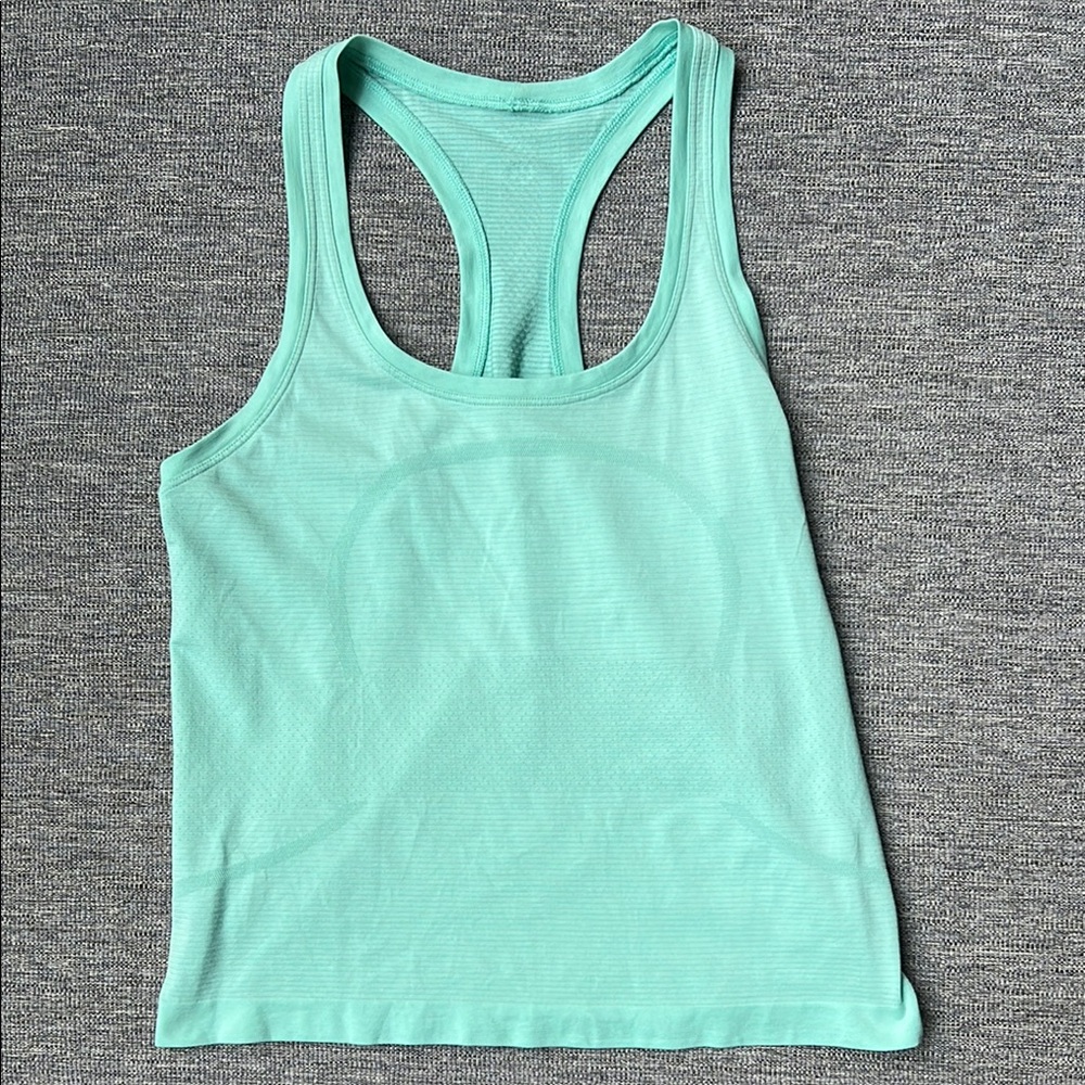 Lululemon Mint Green Racerback Tank Top